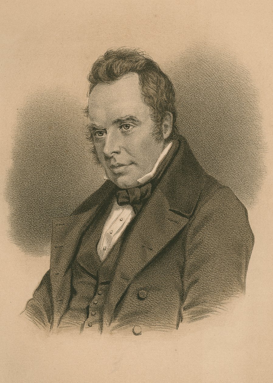 William Carleton (1794-1869) autorstwa English School