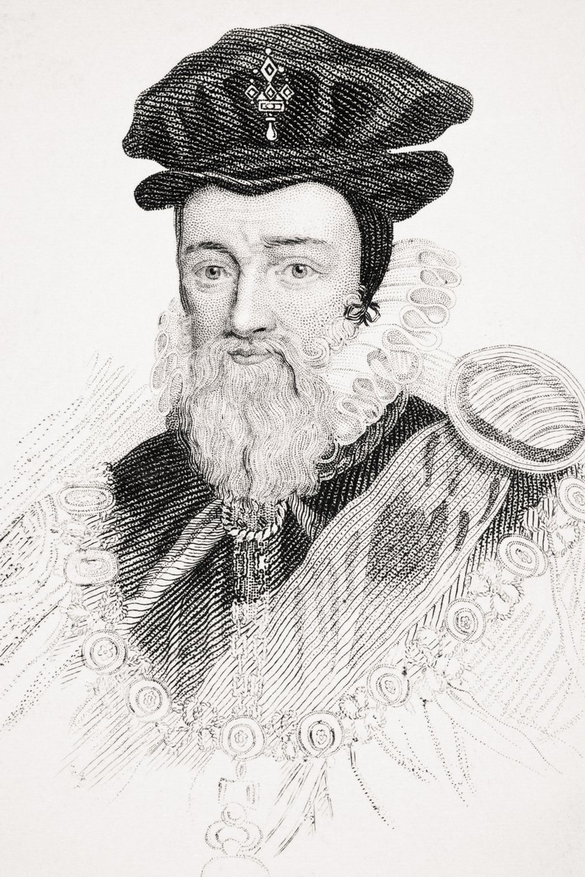 William Cecil, ilustracja z „England