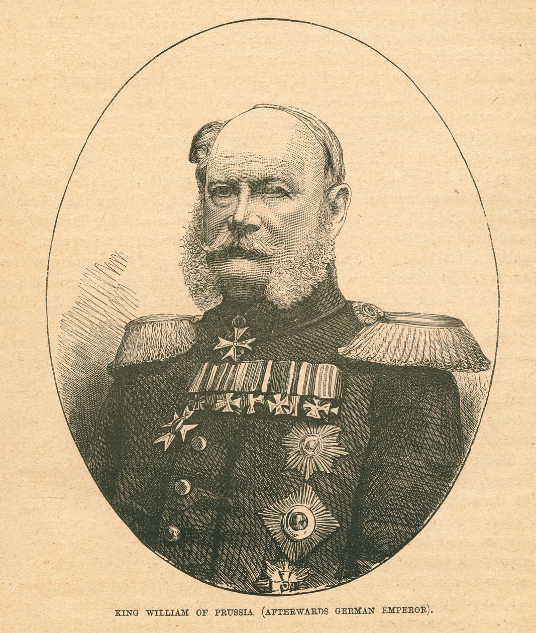 Wilhelm I, król Prus autorstwa English School