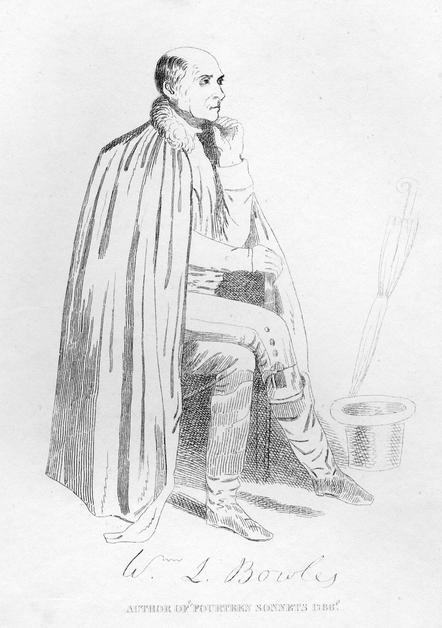 William Lisle Bowles autorstwa English School