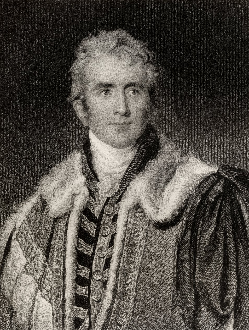 William Pitt Amherst (1773-1857) hrabia Arracan autorstwa English School