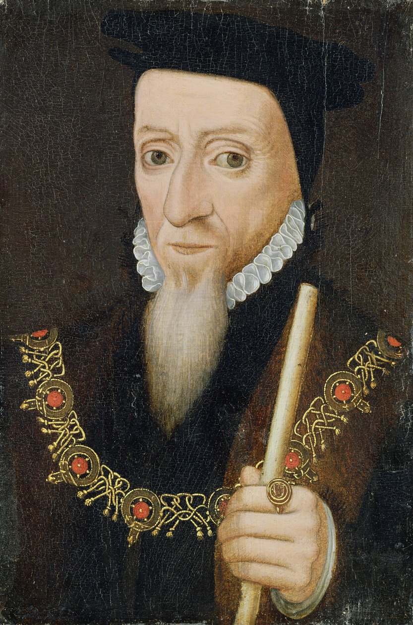 William Powlett (1475-1572) 1. markiz Winchester, ok. 1560-70 autorstwa English School
