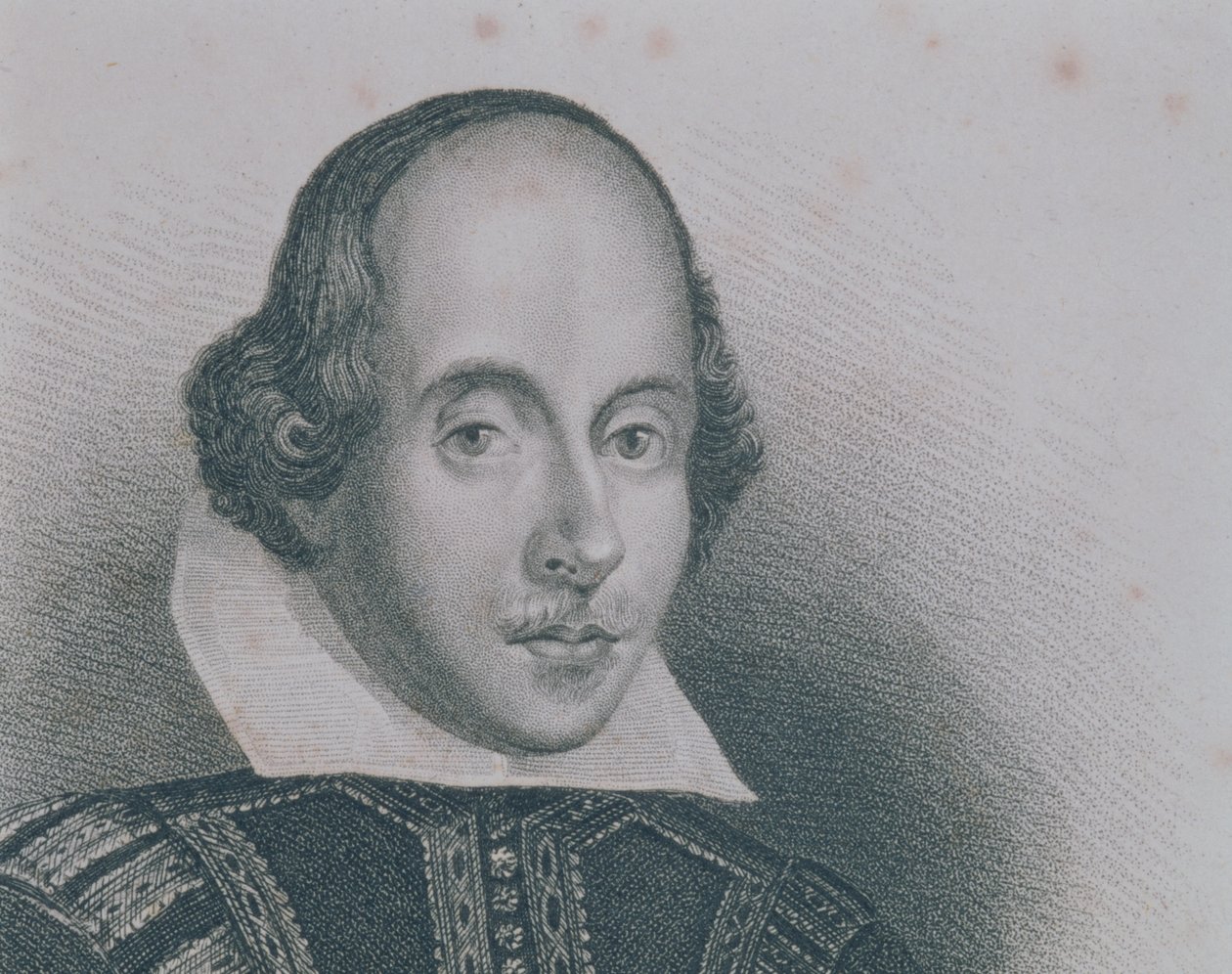 William Szekspir (1564-1616) autorstwa English School