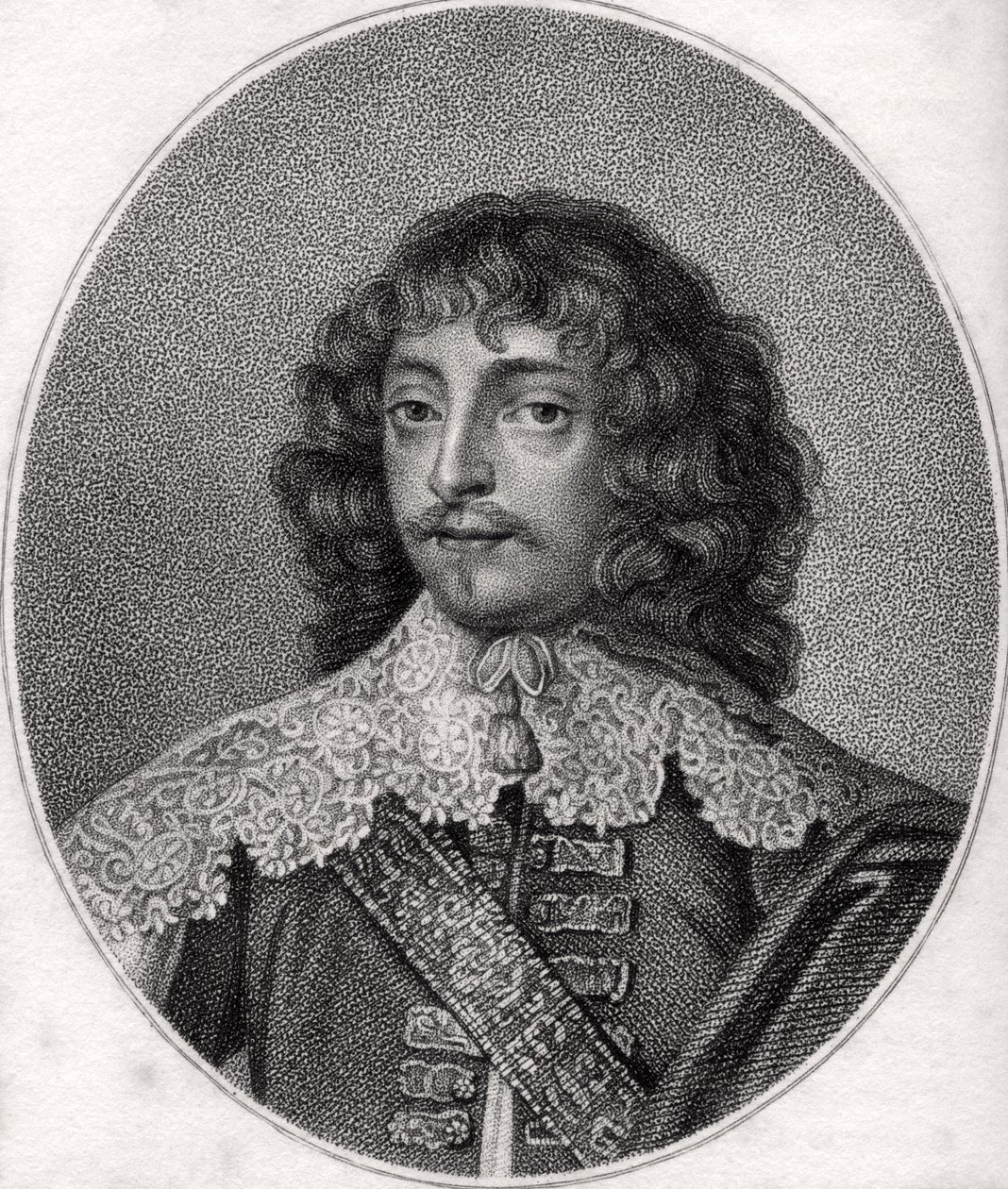 William Villiers, ilustracja z „Katalogu autorów królewskich i szlacheckich, tom V”, wydanego w 1806 r. autorstwa English School