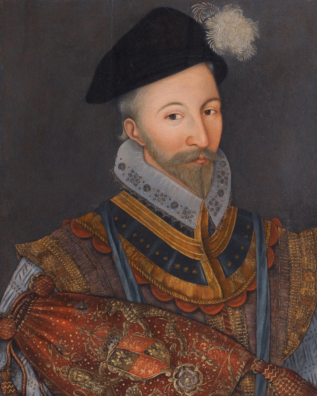 William Howard (c.1510-1573), 1. baron Howard z Howard of Effingham autorstwa English School of the 16th century