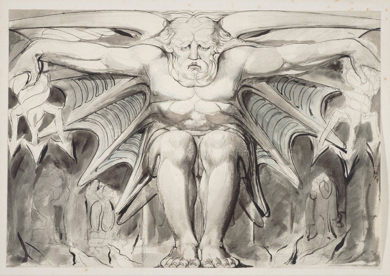 Niszczące Bóstwo autorstwa William Blake