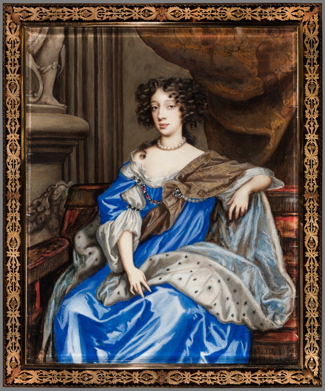 Portret Marii z Modeny, ok. 1673. autorstwa English Nicholas Dixon c. 1645¨after 1708.
