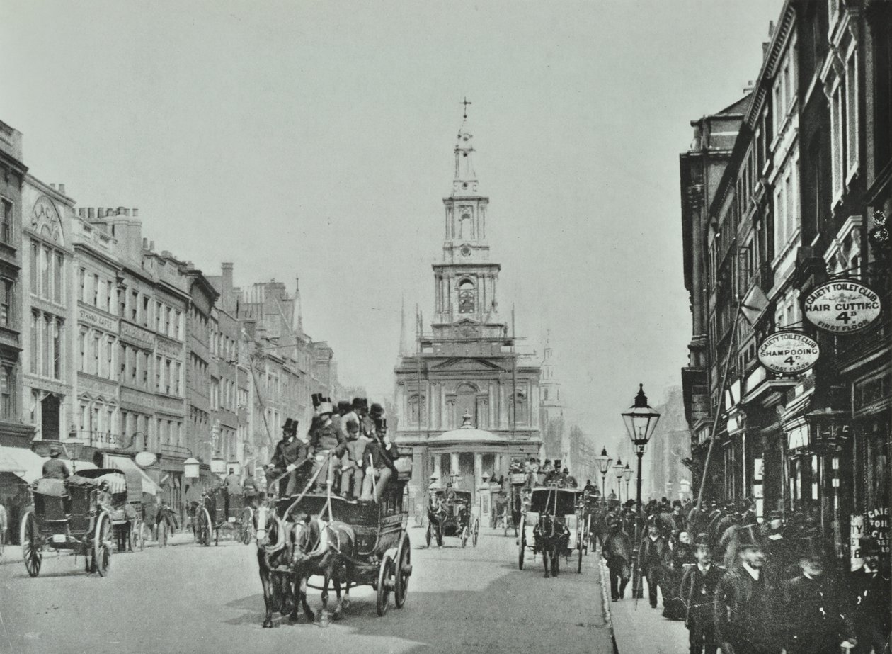 4-10 Strand, Westminster LB: elewacje frontowe, 1895 autorstwa English Photographer