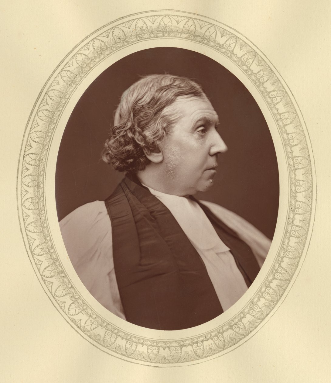 Archibald Campbell Tait, arcybiskup Canterbury autorstwa English Photographer