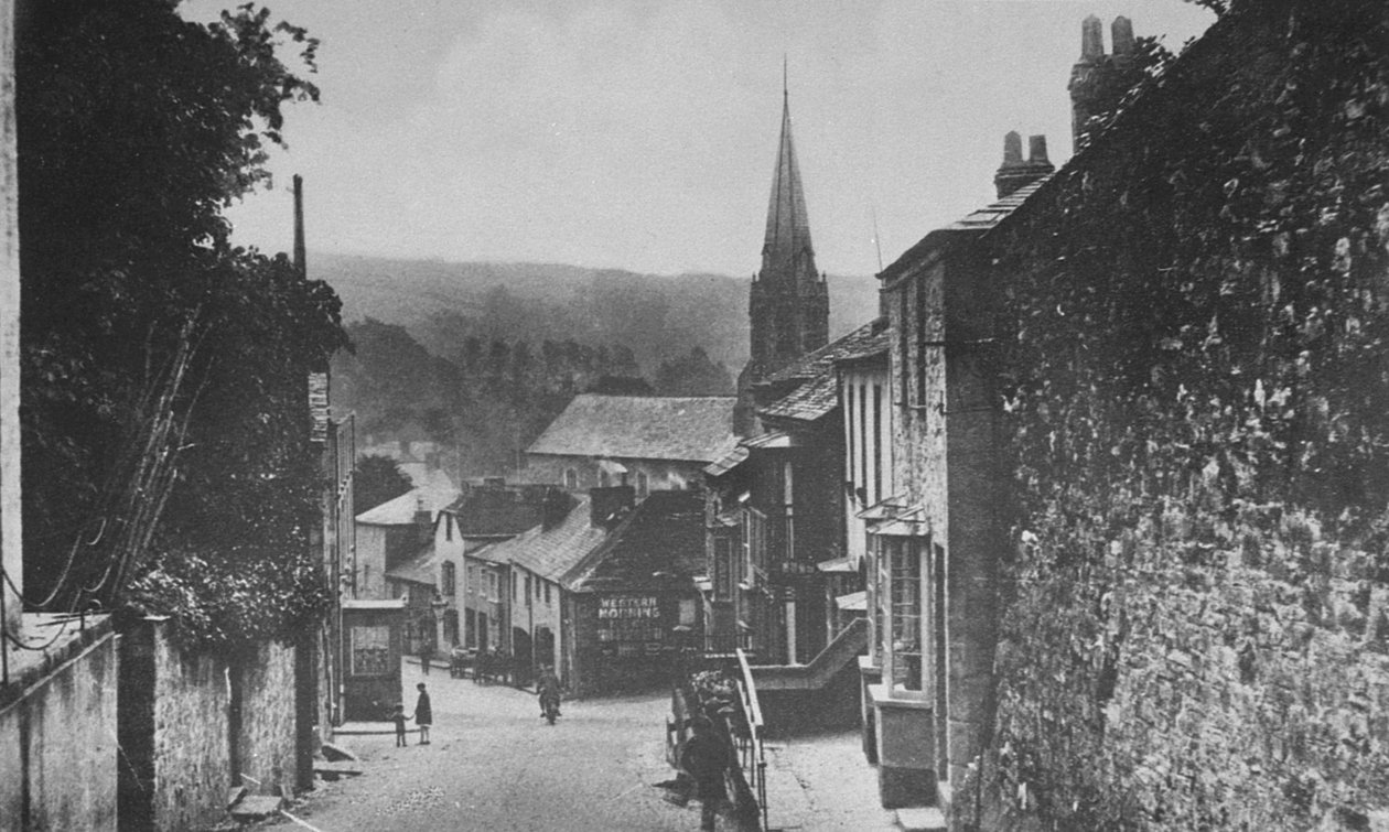 Bodmin Hill, Lostwithiel, Kornwalia autorstwa English Photographer