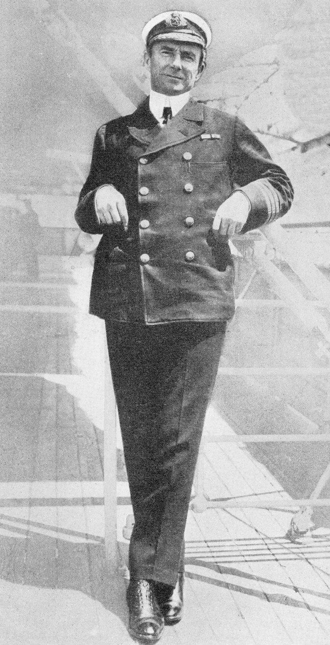 Kapitan Sir Arthur Henry Rostron autorstwa English Photographer
