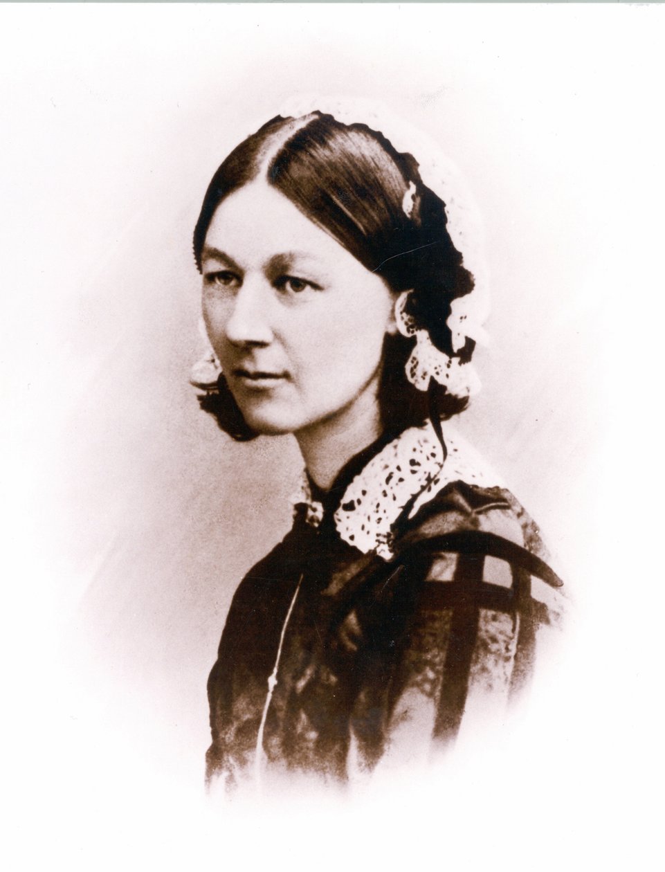 Carte de Visite fotografia Florence Nightingale, H. Lenthall, c.1856 autorstwa English Photographer