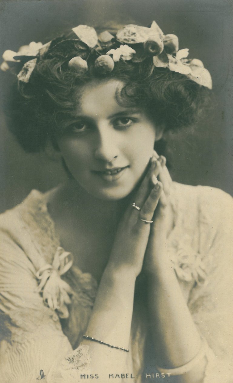 Gwiazdy sceny: panna Mabel Hirst, ok. 1903-08 autorstwa English Photographer