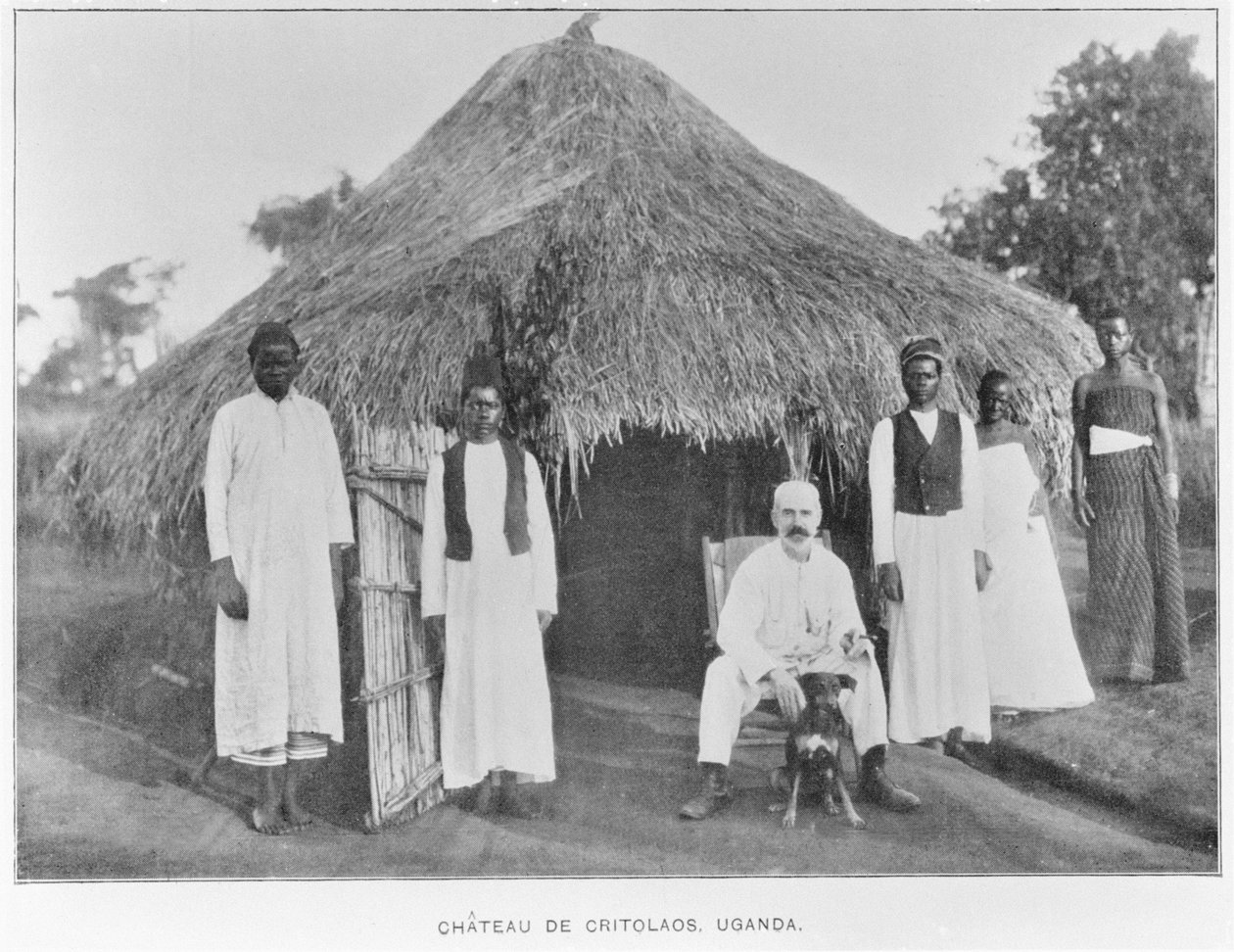 Chateau de Critolaos, Uganda, z Growls z Ugandy, autorstwa Critolaosa, 1909 autorstwa English Photographer