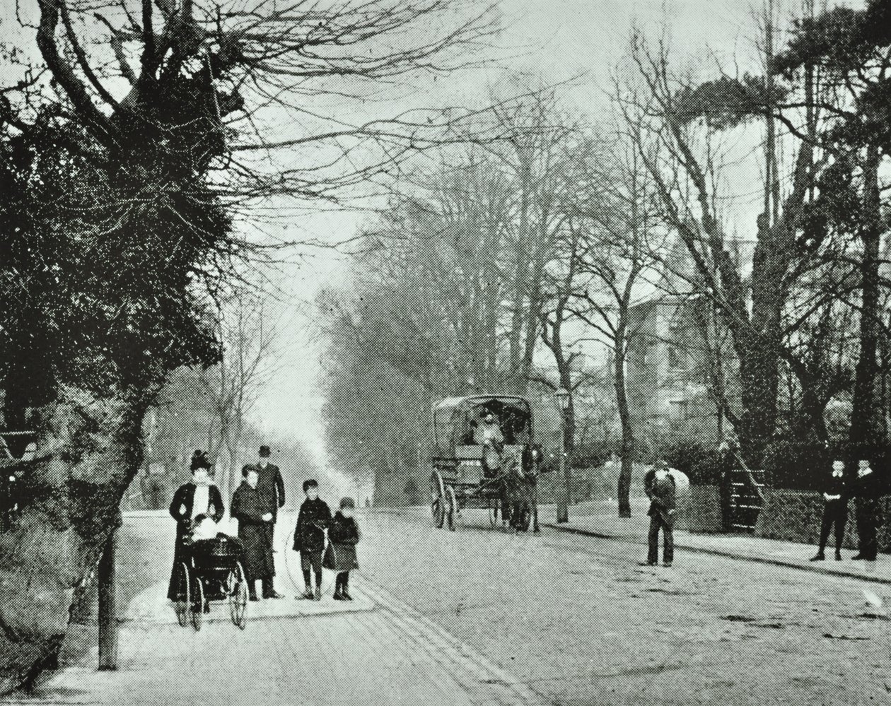 Crouch End Hill, Crouch End, 1894 autorstwa English Photographer