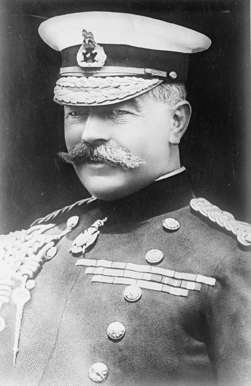Feldmarszałek Horatio Herbert Kitchener autorstwa English Photographer