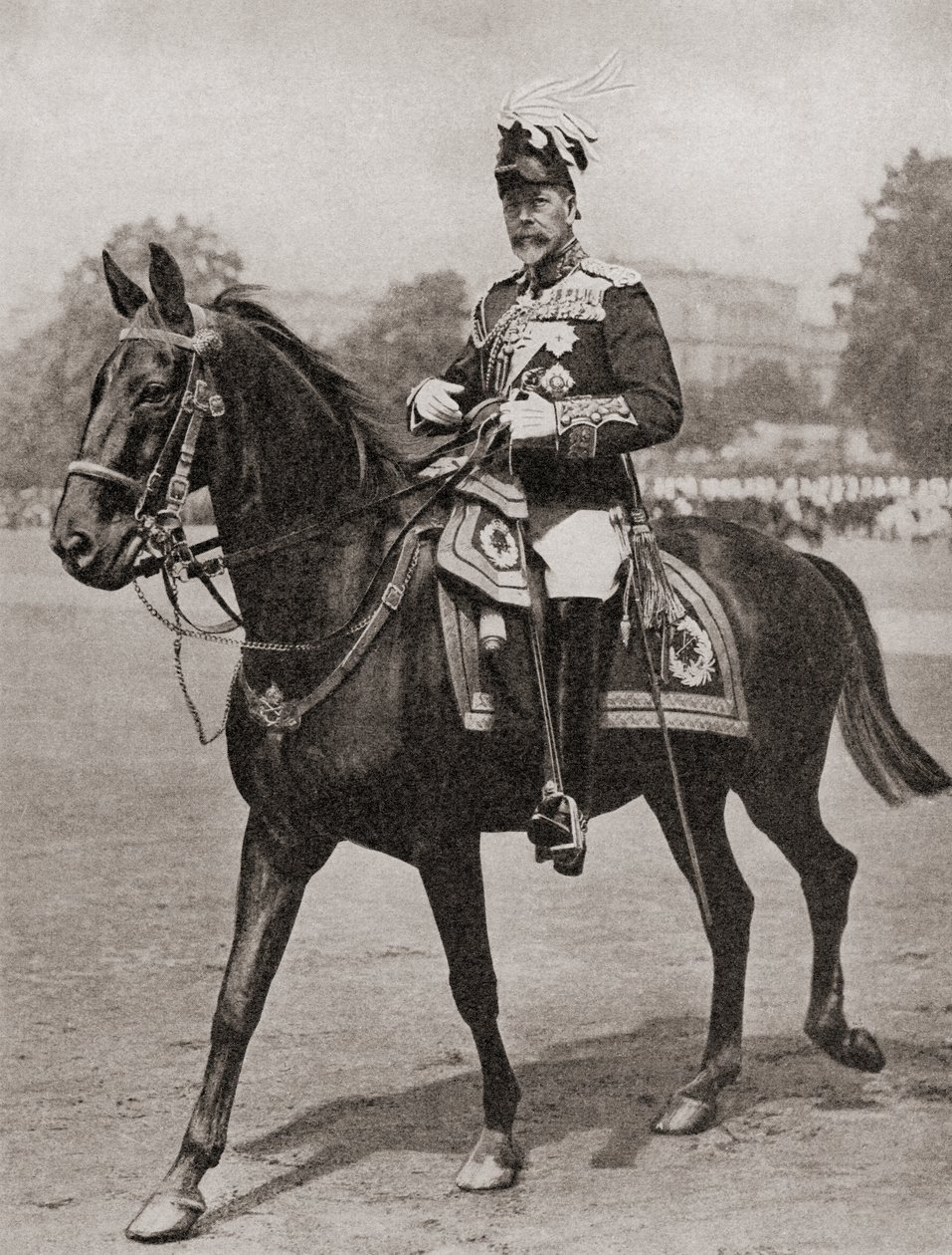 George V, z The Story of Twenty Five Years, wydanej w 1935 r. autorstwa English Photographer