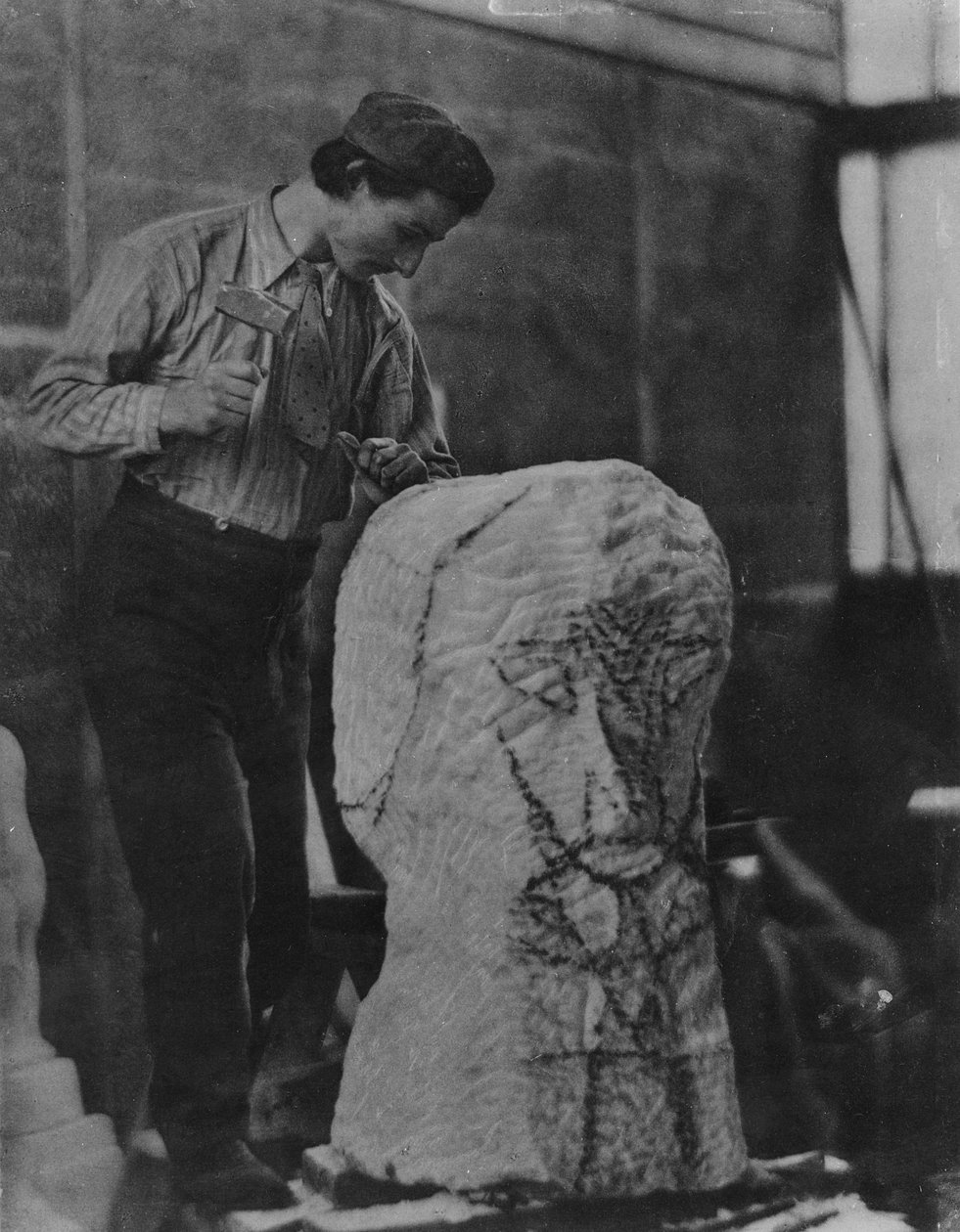 Henri Gaudier-Brzeska, c.1910 autorstwa English Photographer