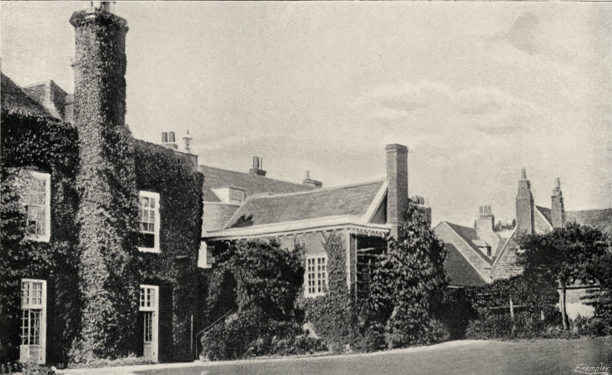 Dom Henryka Jamesa (1843-1916) w Rye autorstwa English Photographer