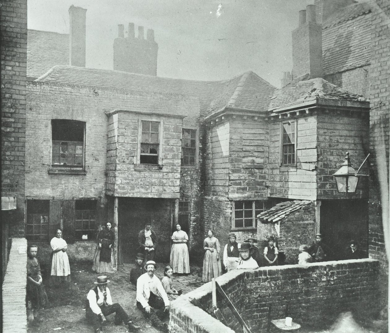 Sąd Targowy, Londyn, 1868 r. autorstwa English Photographer