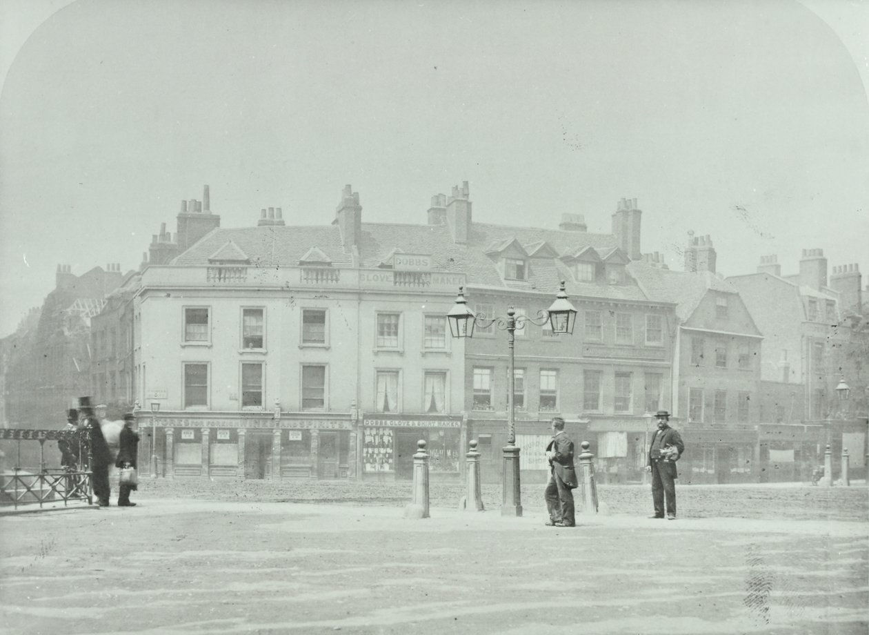 Princes Street, Westminster LB: od sanktuarium, 1885 autorstwa English Photographer
