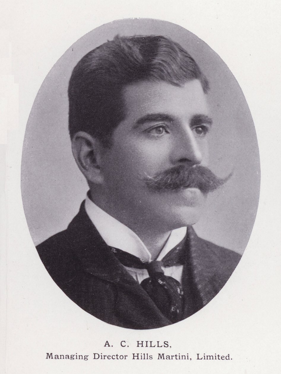 Prominent Men of London: A C Hills (zdjęcie czarno-białe) autorstwa English Photographer