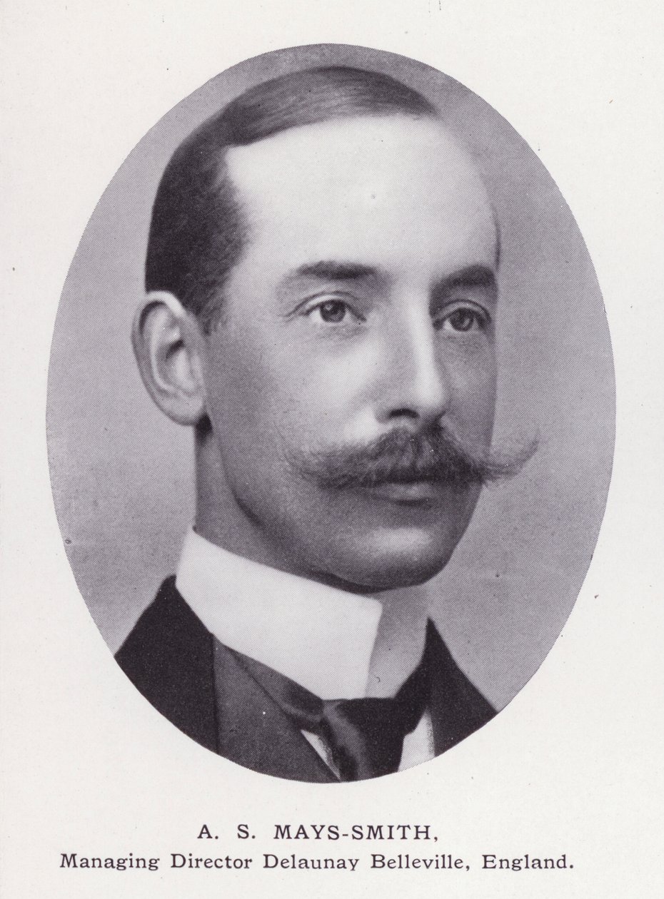 Prominent Men of London: AS Mays-Smith (zdjęcie czarno-białe) autorstwa English Photographer