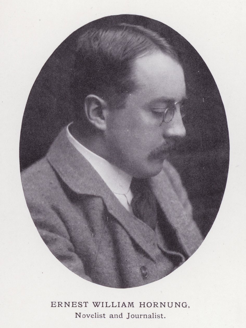 Prominent Men of London: Ernest William Hornung (zdjęcie czarno-białe) autorstwa English Photographer