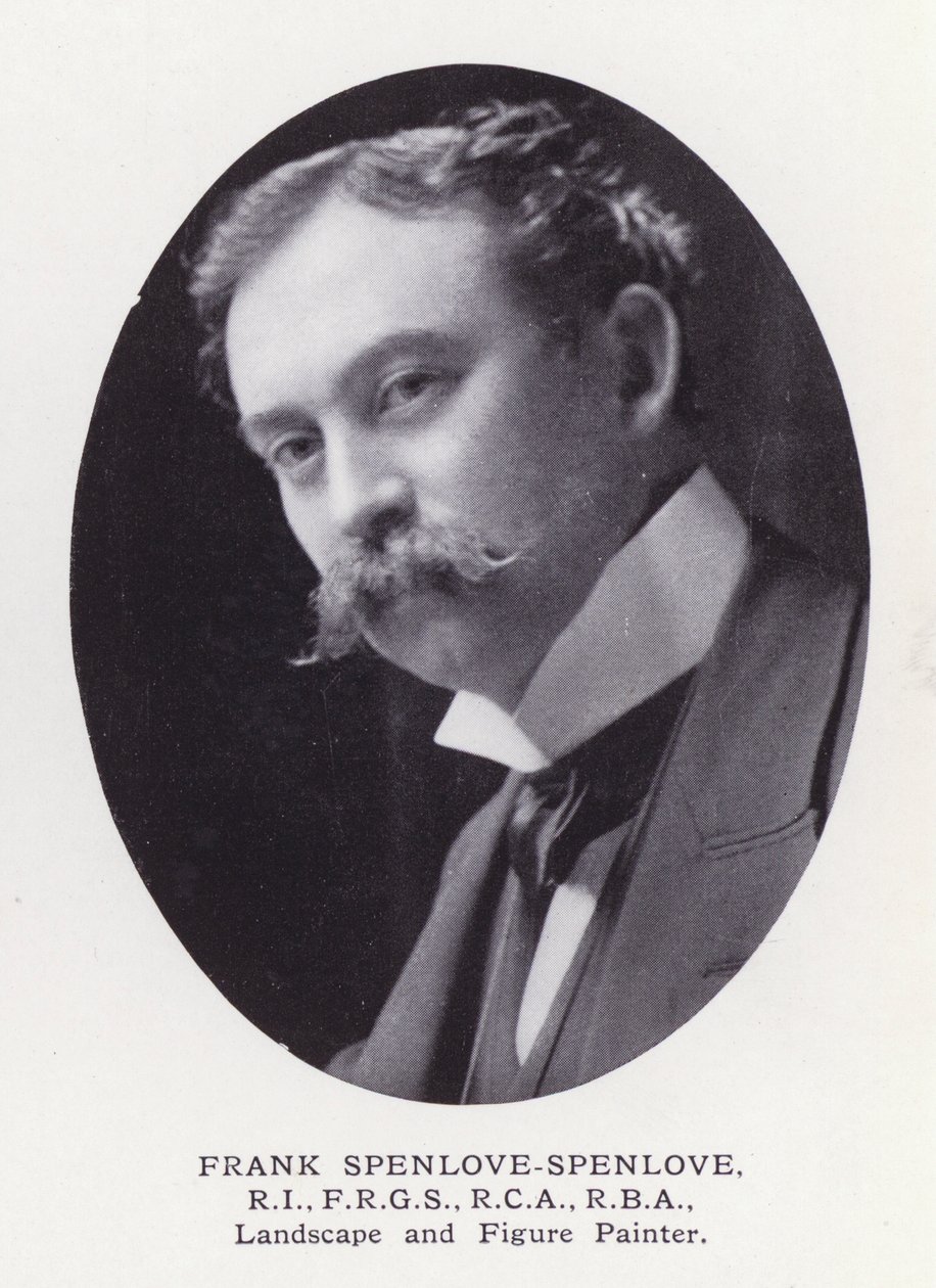Prominent Men of London: Frank Spenlove-Spenlove (zdjęcie czarno-białe) autorstwa English Photographer