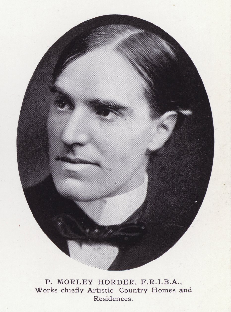 Prominent Men of London: P Morley Horder (zdjęcie czarno-białe) autorstwa English Photographer