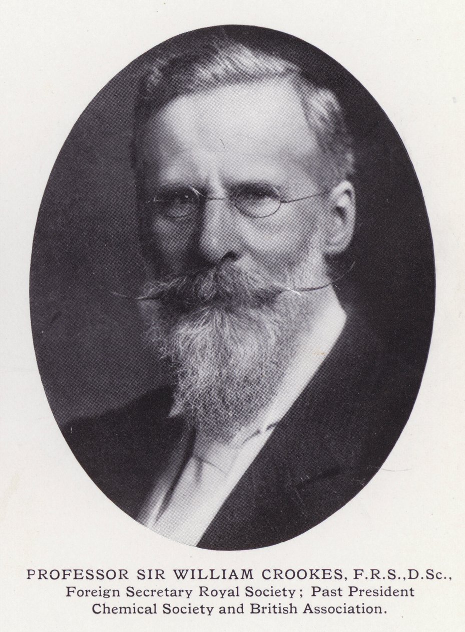 Prominent Men of London: Profesor Sir William Crookes (zdjęcie czarno-białe) autorstwa English Photographer