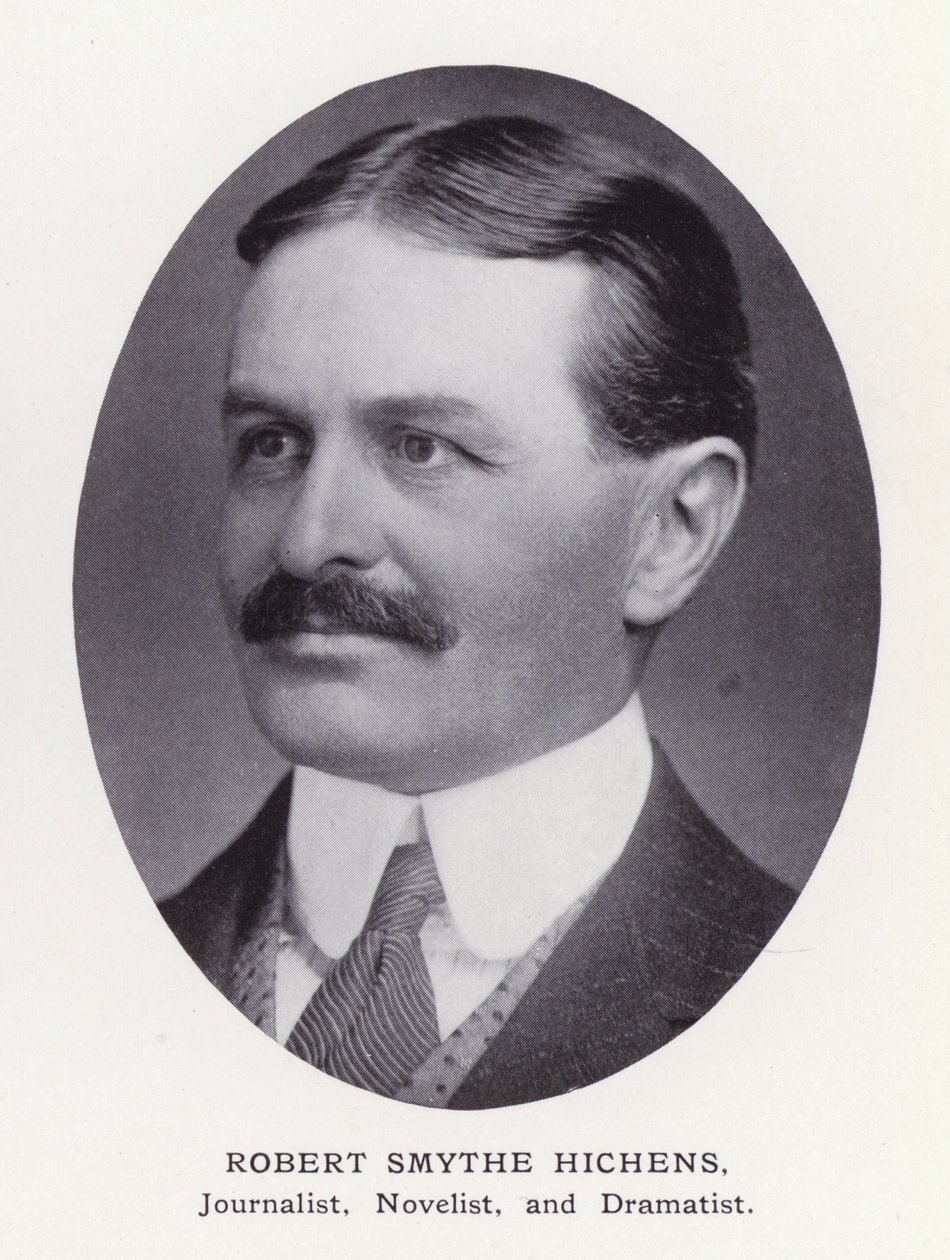 Prominent Men of London: Robert Smythe Hichens (zdjęcie czarno-białe) autorstwa English Photographer