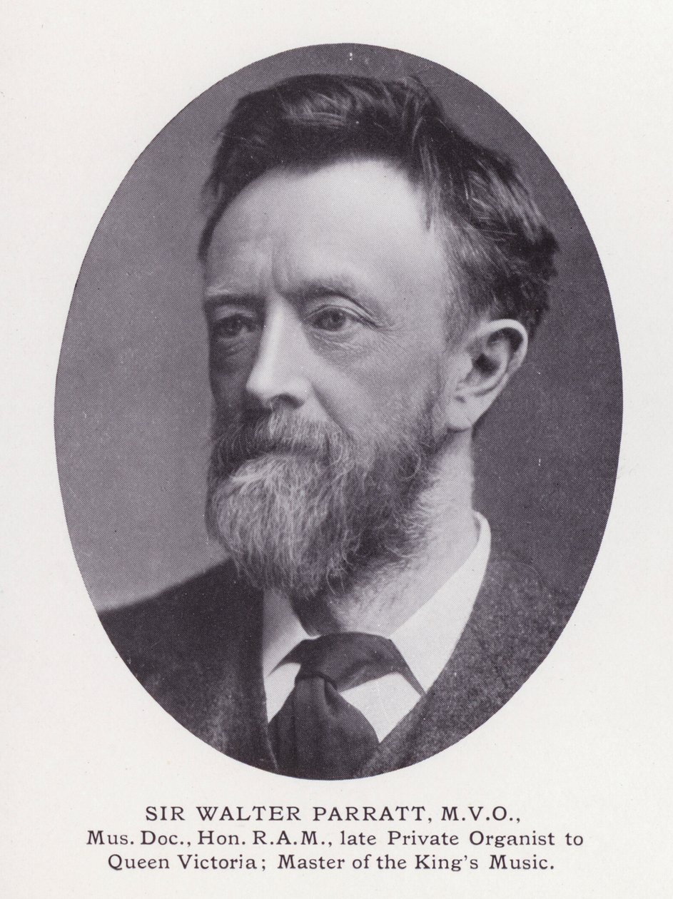 Prominent Men of London: Sir Walter Parratt (zdjęcie czarno-białe) autorstwa English Photographer