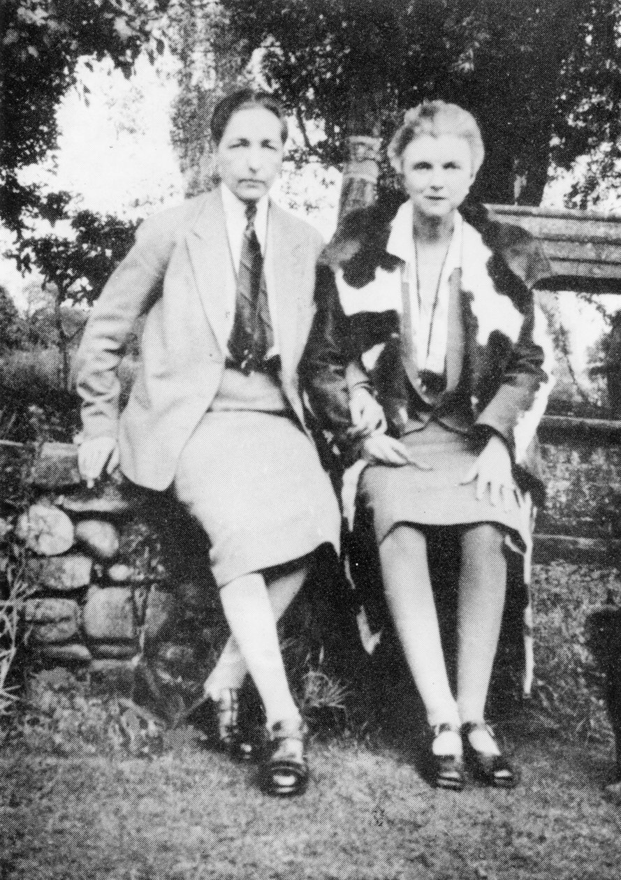 Radclyffe Hall i Una Vincenzo autorstwa English Photographer
