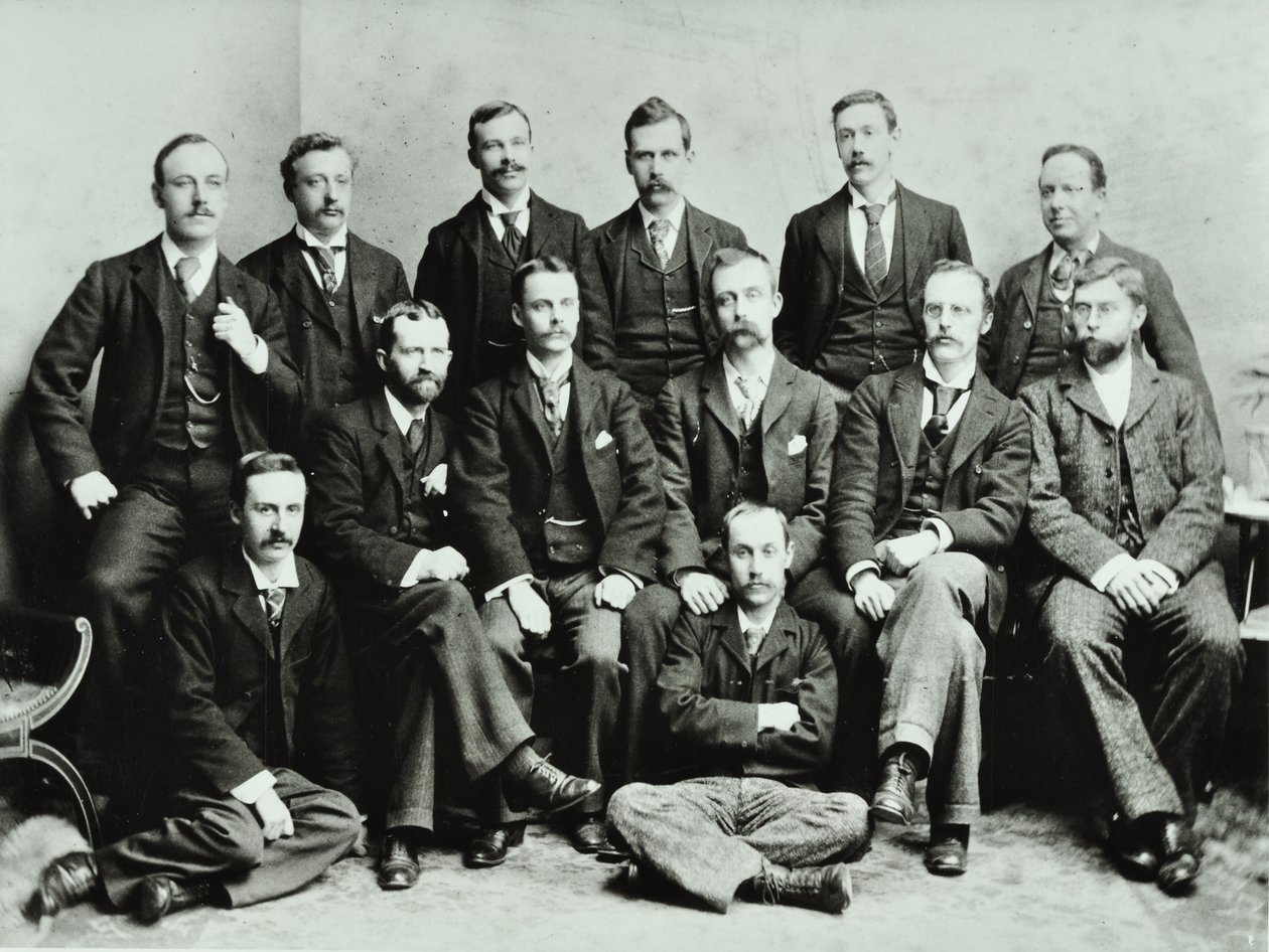 Rosendale Road School: grupa nauczycieli, 1897 autorstwa English Photographer