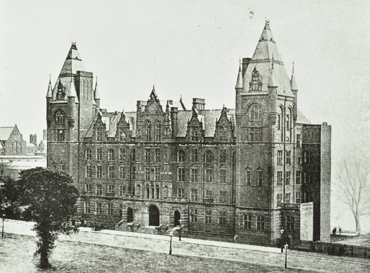 Royal College of Music: na zewnątrz, 1894 autorstwa English Photographer