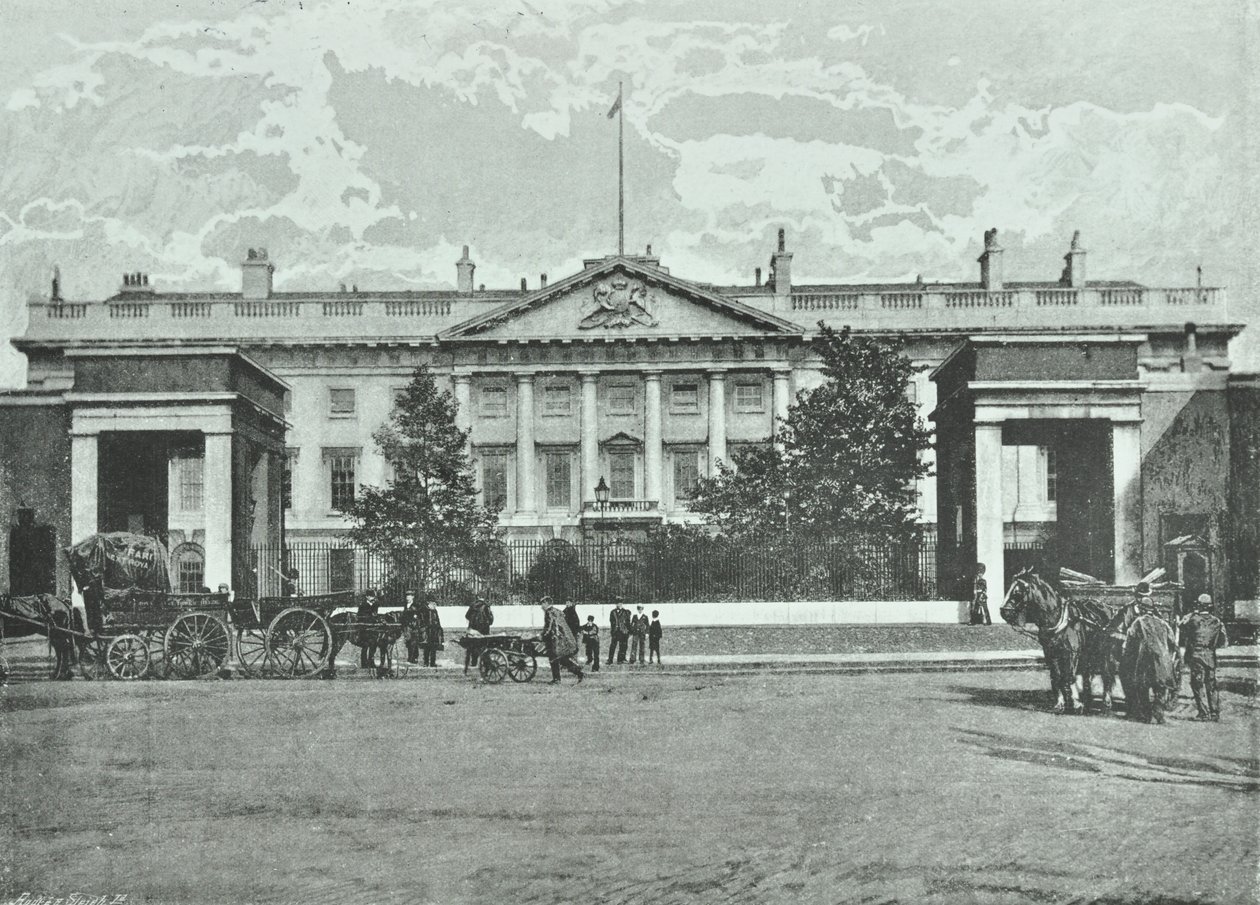 Mennica Królewska, Tower Hill, 1890 autorstwa English Photographer