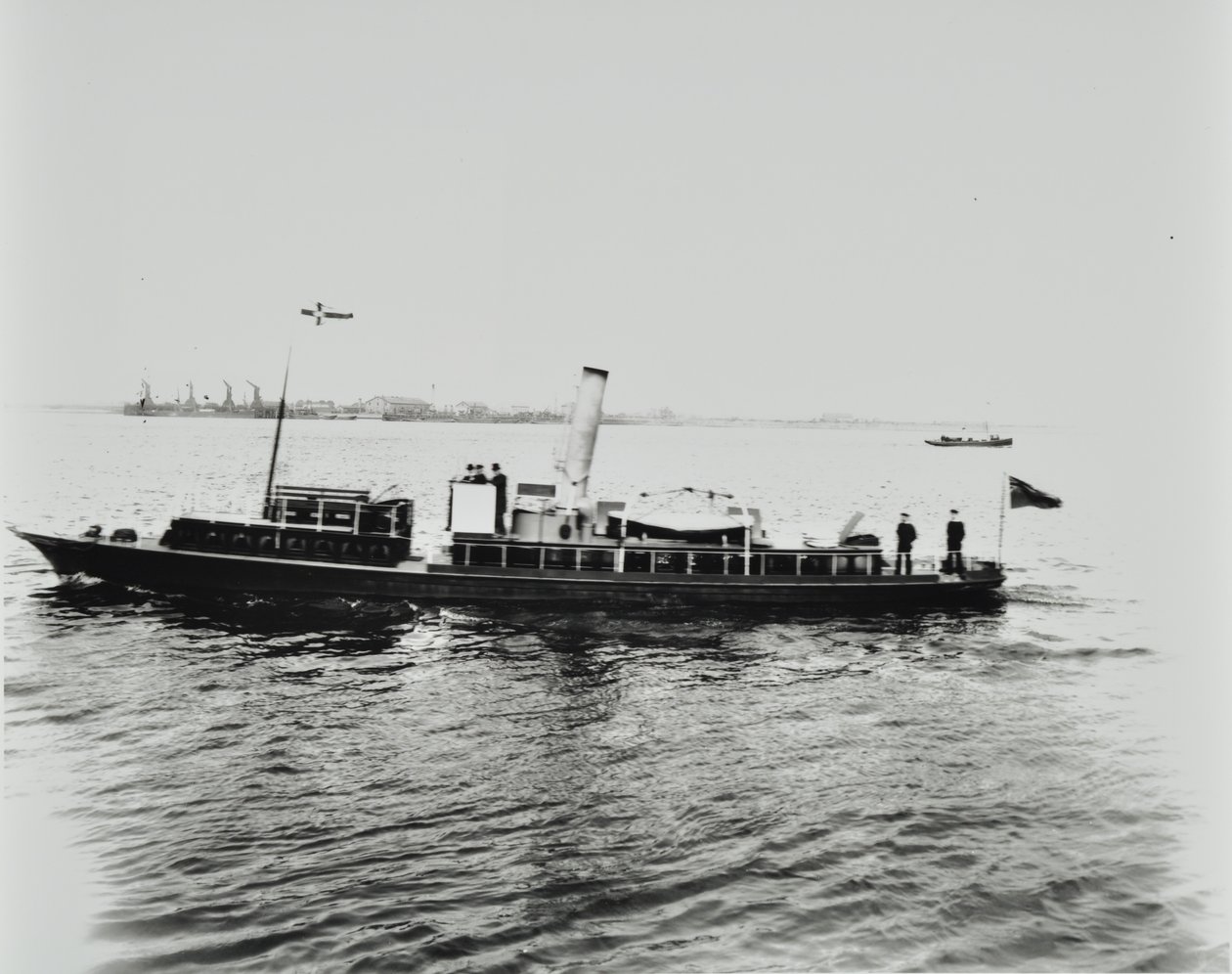 S.S. Beatrice, statek na Tamizie, 1898 autorstwa English Photographer