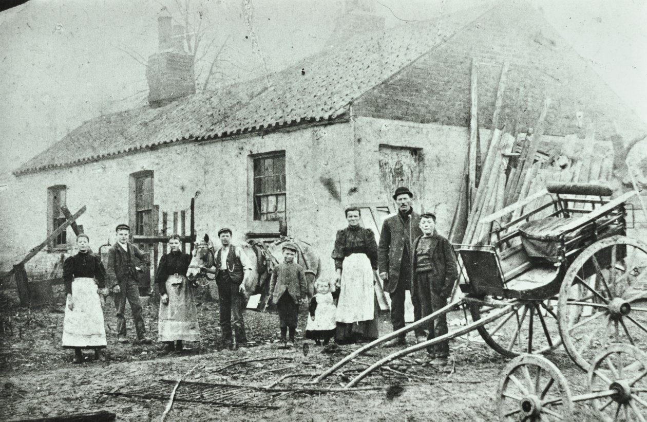 Droga Świętego Gotarda: wiejskie domki, 1880 autorstwa English Photographer