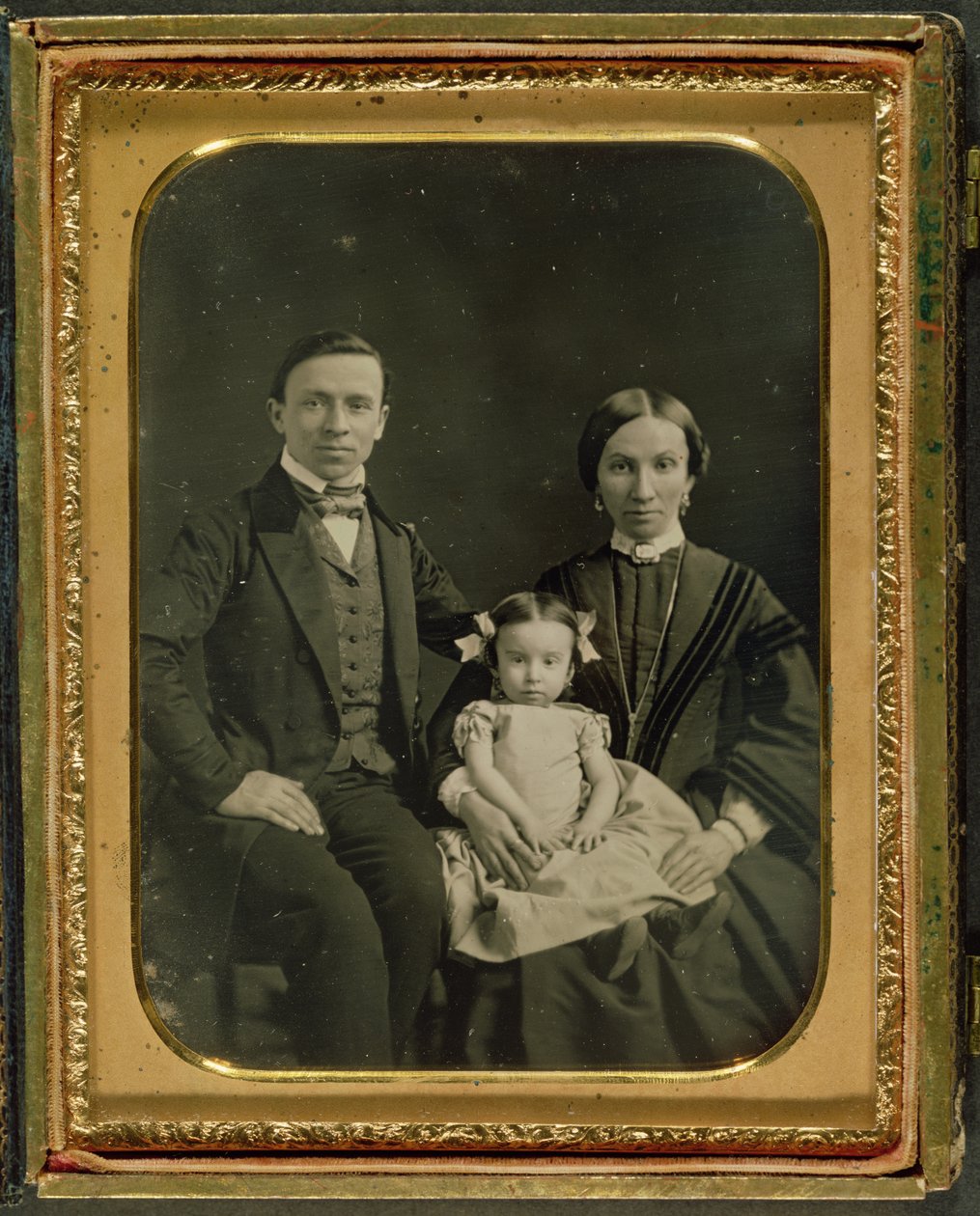 Rodzina Hiller, ok. 1850 (dagerotyp) autorstwa English Photographer
