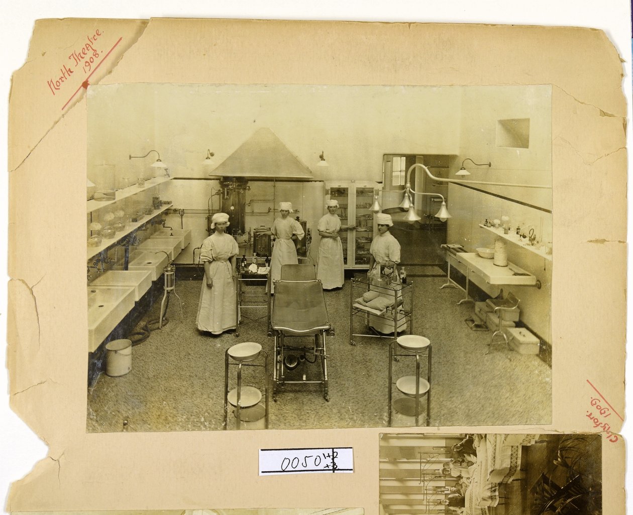 Teatr Północny, Szpital św. Tomasza, 1908 (zdjęcie w sepii) autorstwa English Photographer