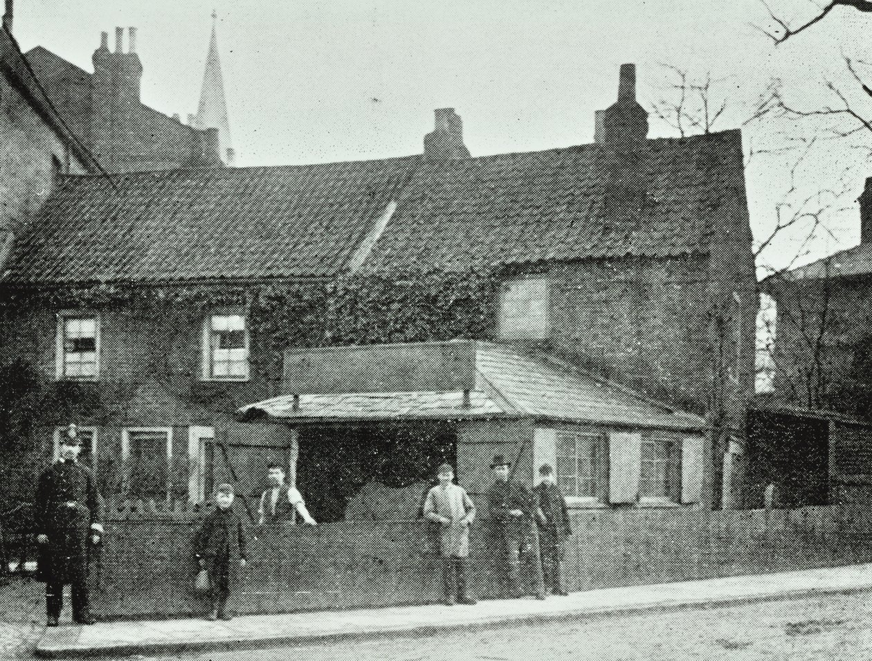 Kuźnia, Broadway, Crouch End, 1890 autorstwa English Photographer