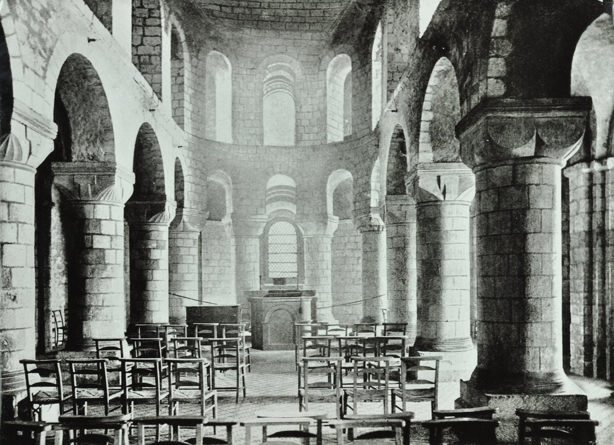 Tower of London, Tower Hill: Kaplica św. Jana, 1890 autorstwa English Photographer