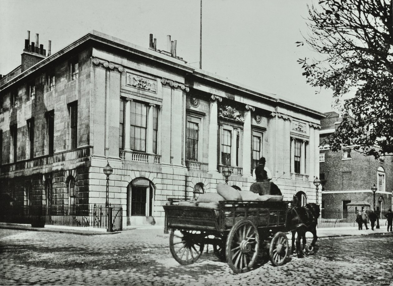 Trinity House, Trinity Square, City of London, 1890 autorstwa English Photographer