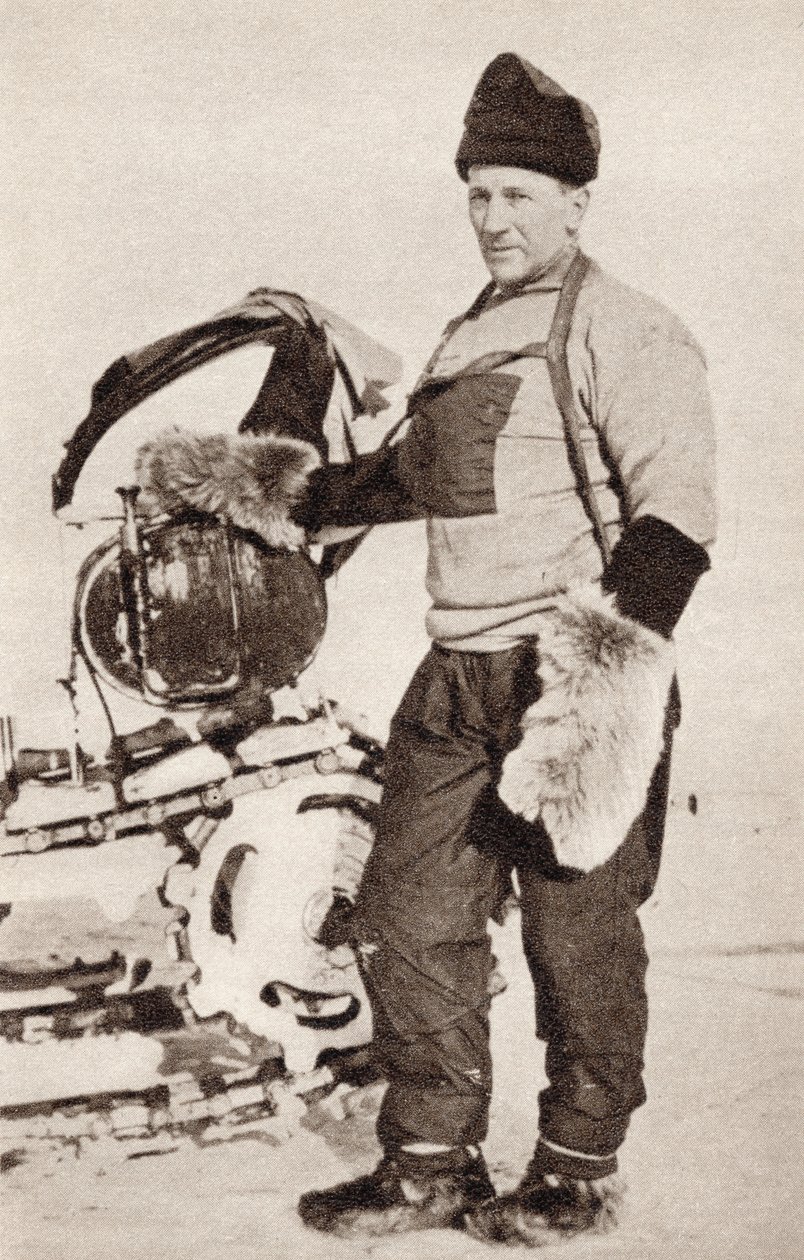 William Lashly, z „South With Scott” E.R.G.R. Evans, ok. 1910-13 (m.b. zdjęcie) autorstwa English Photographer