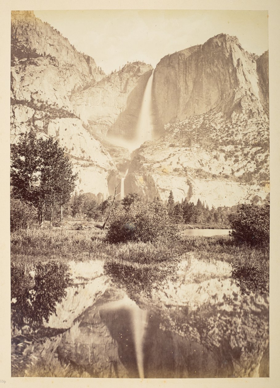 Park Narodowy Yosemite, z fotograficznego zapisu światowej trasy Charlesa Jamesa i Mortona P. Lucas autorstwa English Photographer