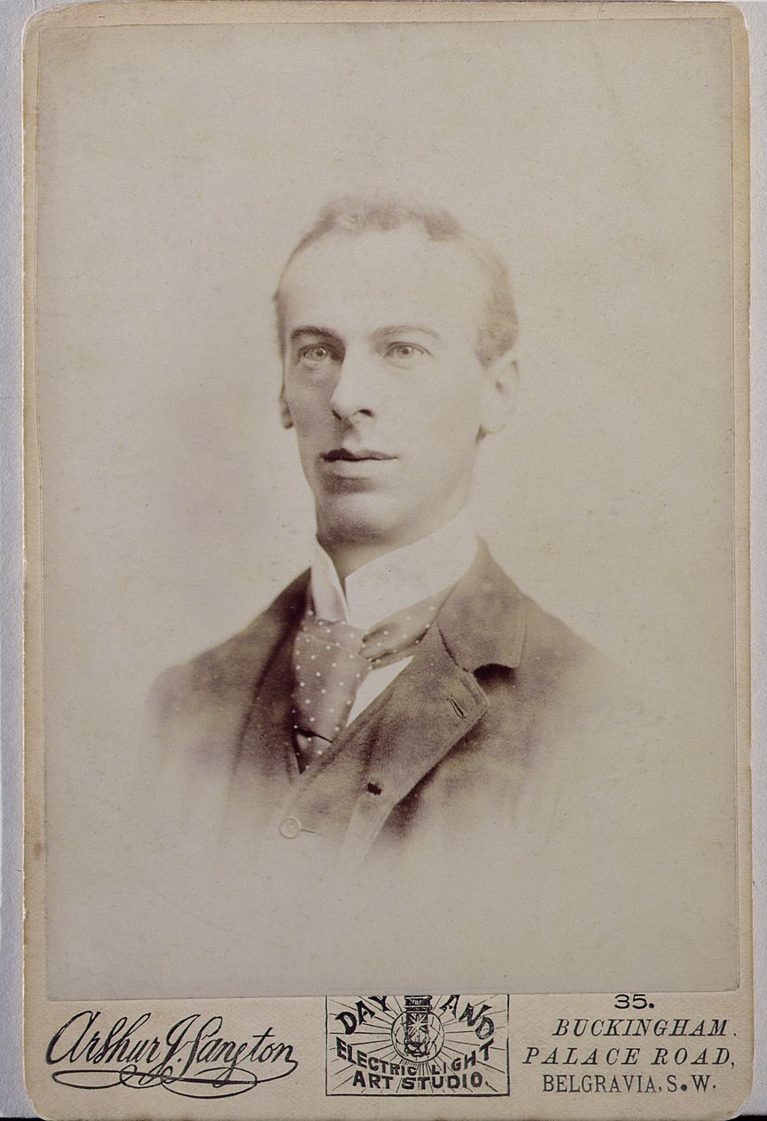 Portret Arthura Rackhama (1867-1939) (zdjęcie w sepii) autorstwa English Photographer English Photographer