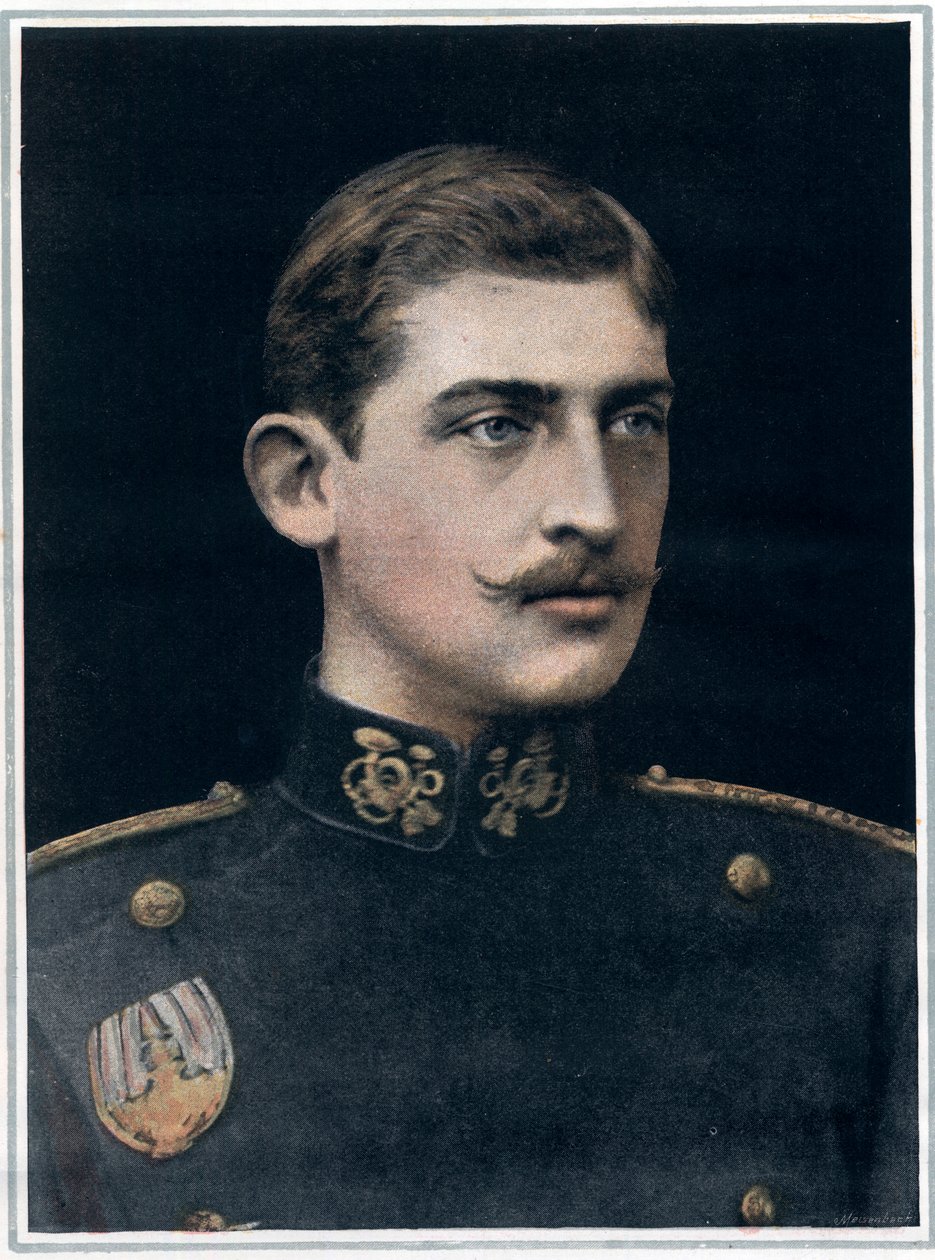 Portret Ferdynanda Rumuńskiego (1865-1927), króla Rumunii. autorstwa English Photographer English Photographer