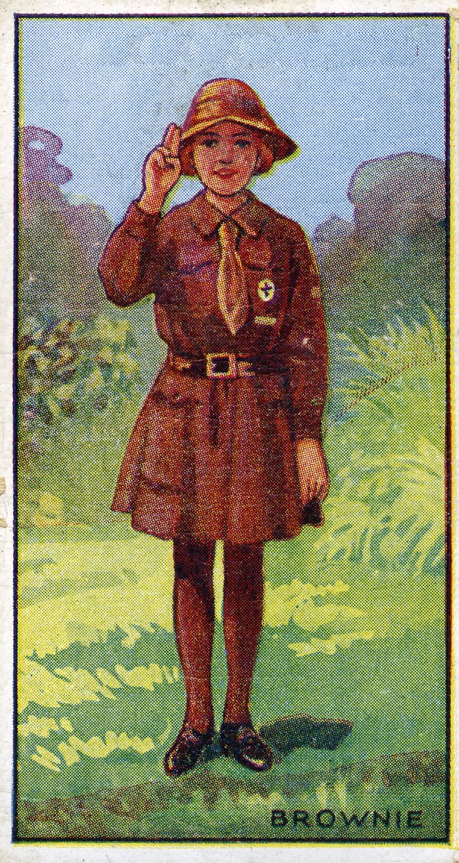 A Brownie, 1923 autorstwa English School