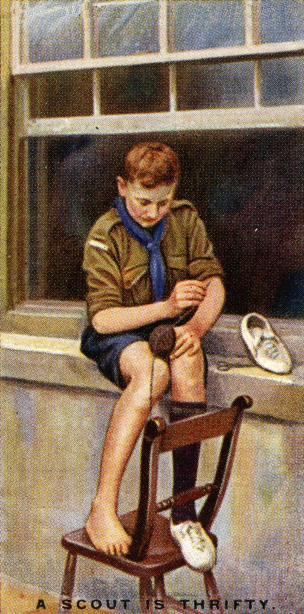 Skaut jest oszczędny, 1929 autorstwa English School